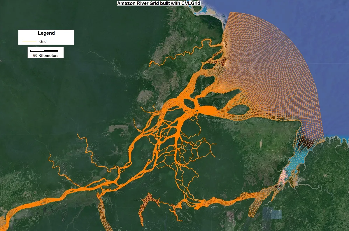 EFDC+ Explorer interface