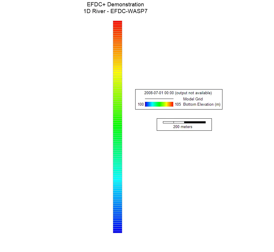 DM-07 1D River EFDC-WASP Linkage