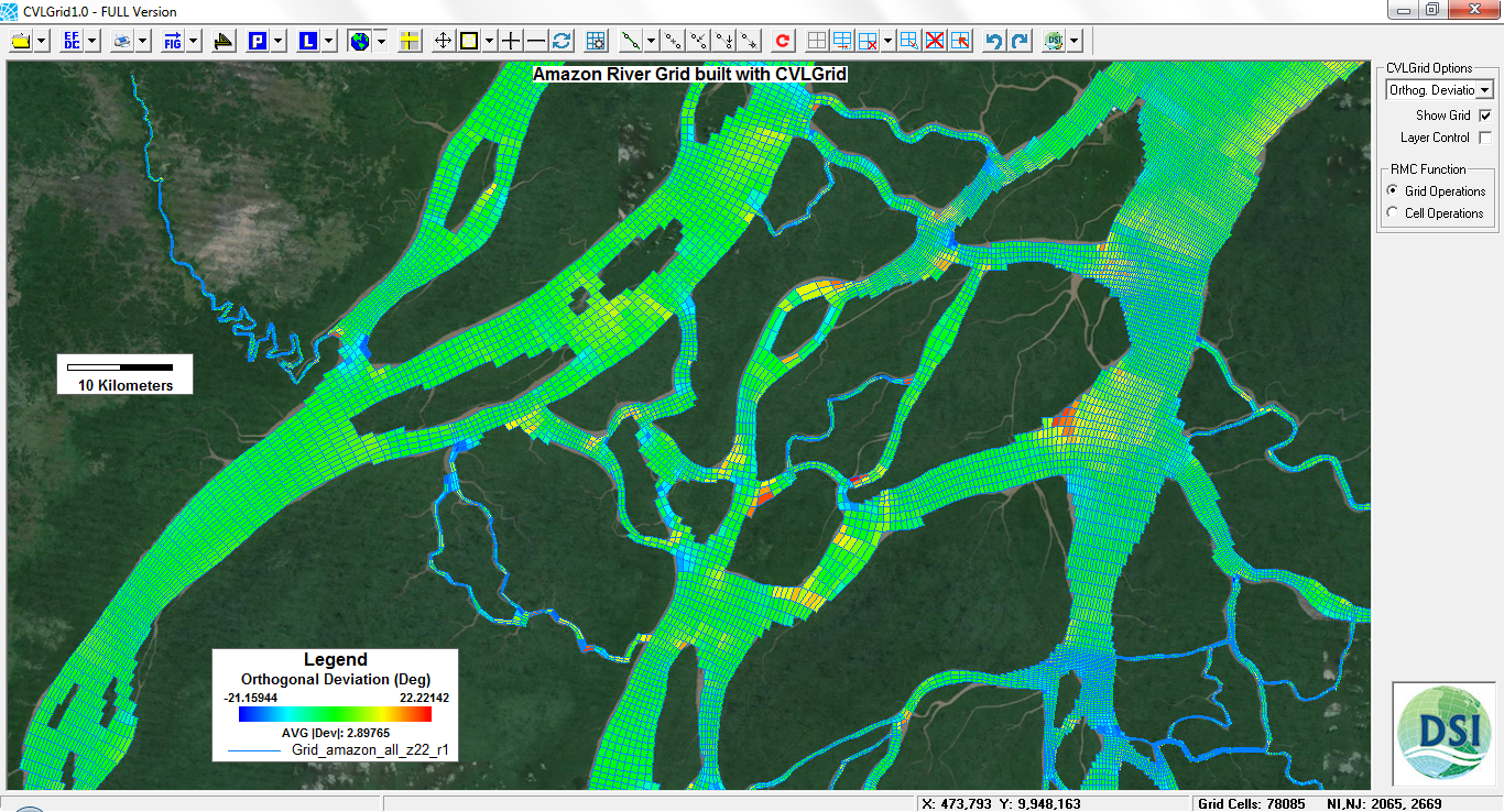 Screenshot of the legacy CVLGrid interface, the predecessor that Grid+ replaces.