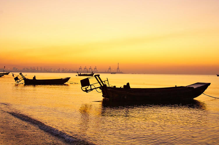 Morning on the Yellow Sea